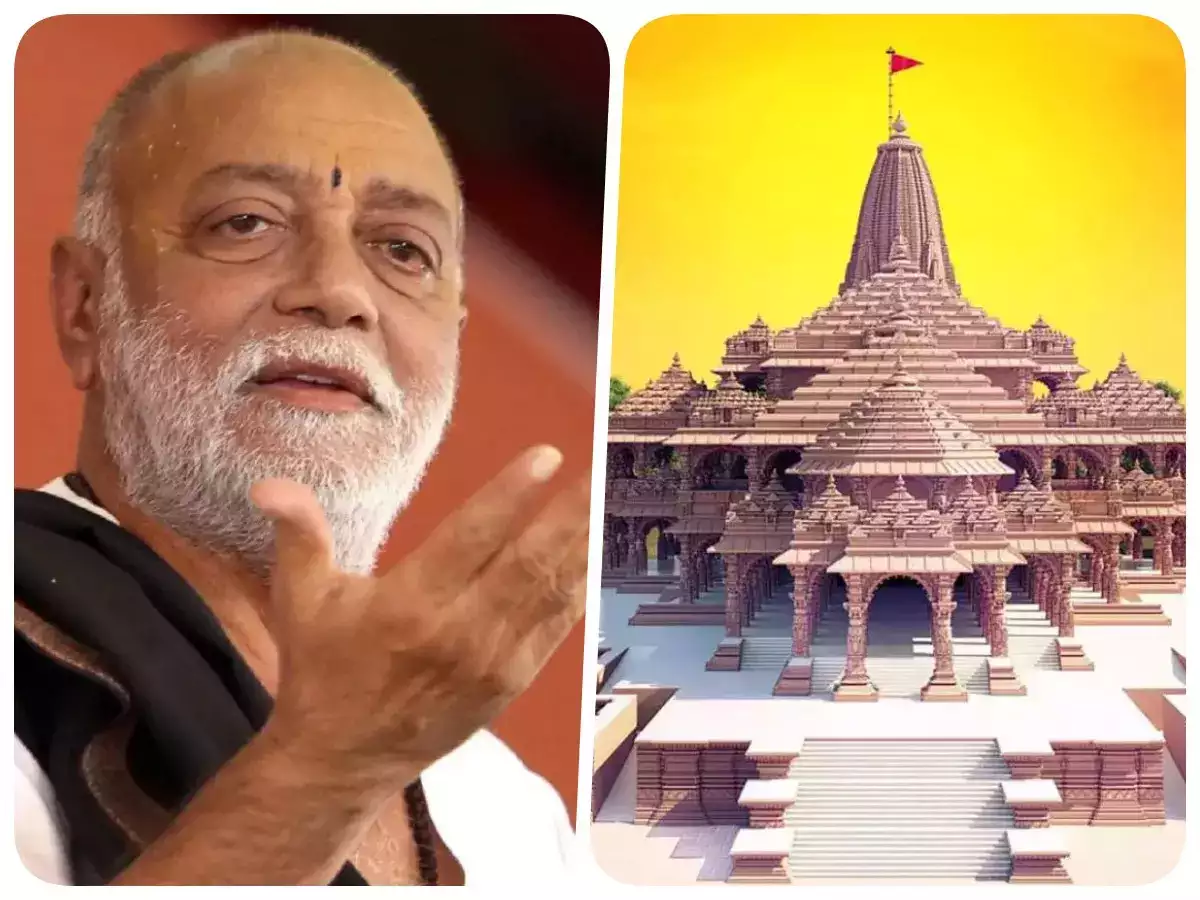 राम मंदिर के लिए सर्वाधिक दान देने वाले मोरारी बापू, 11.3 करोड़ रुपये का दान