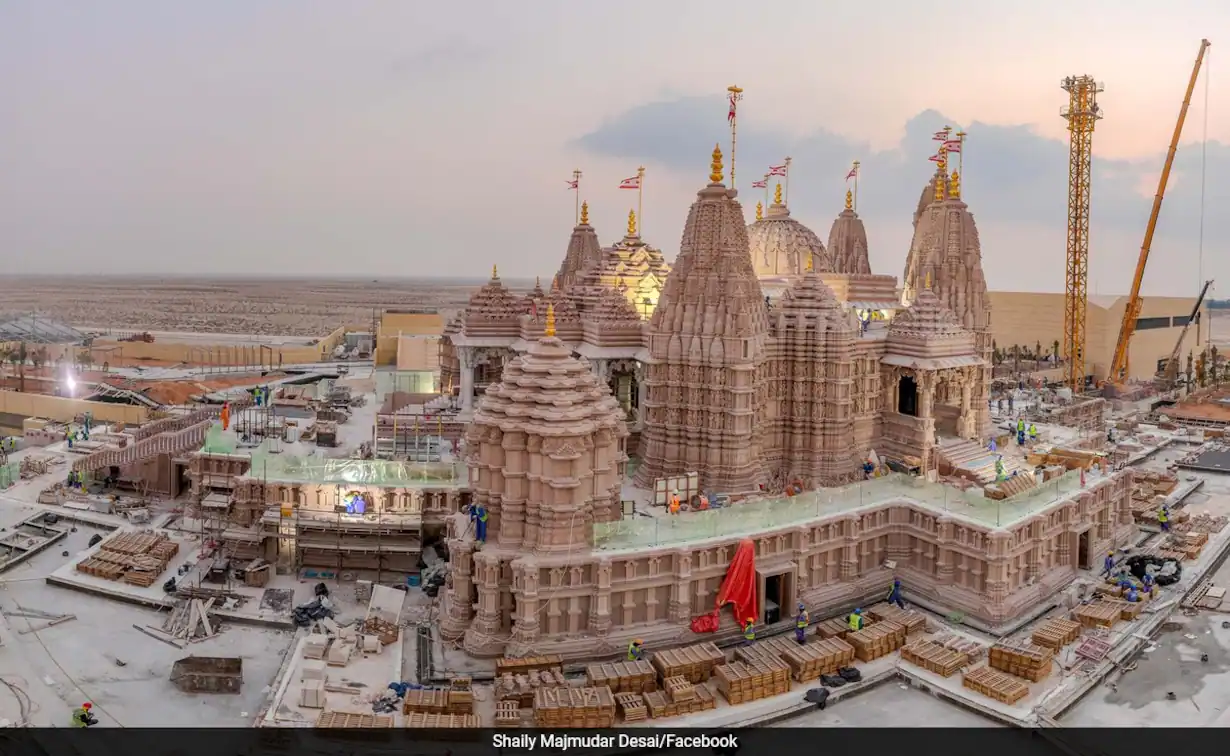 राजस्थान का गौरव! अबू धाबी में बना पहला हिंदू मंदिर, 14 फरवरी को होगा उद्घाटन
