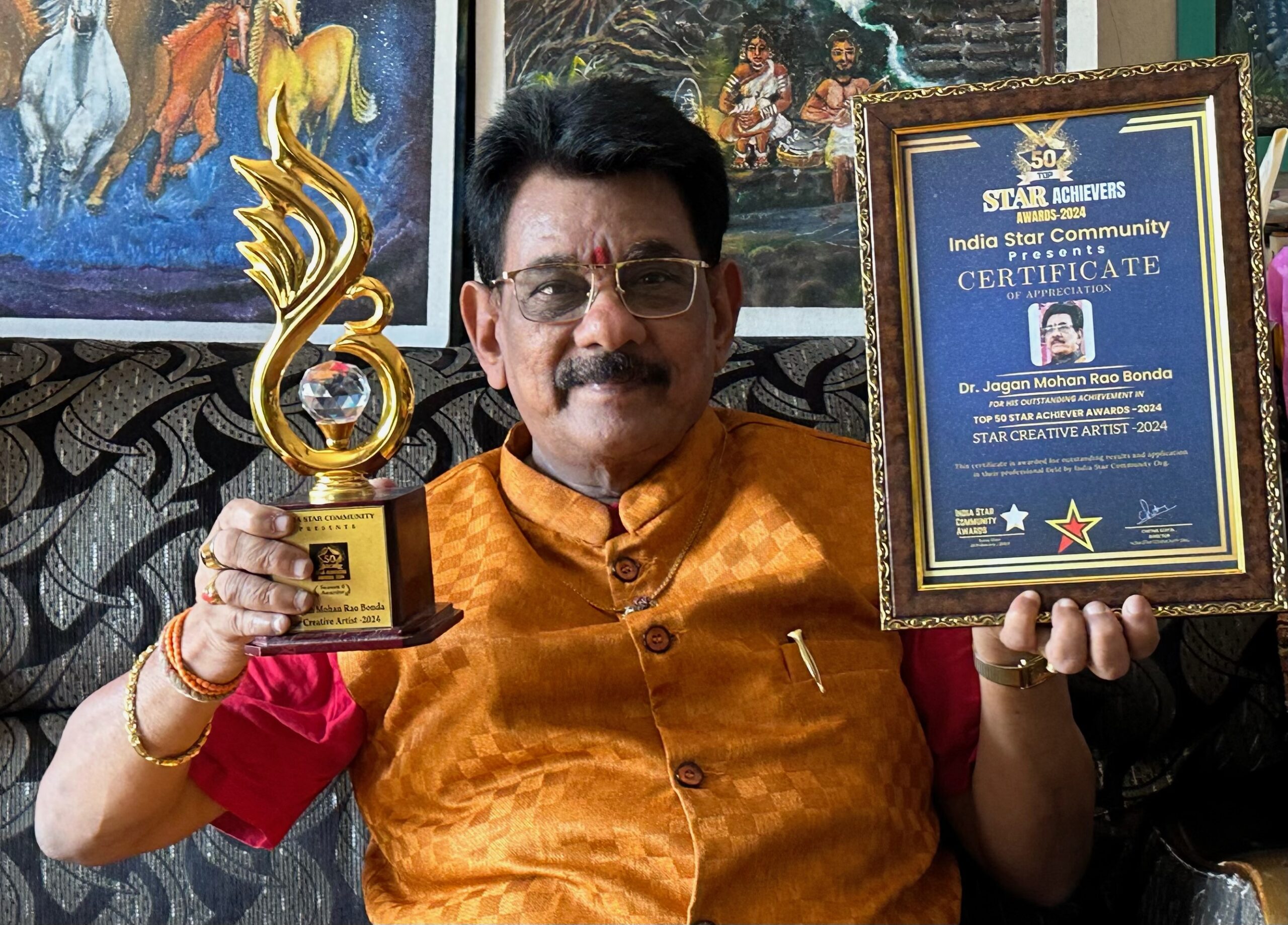 Jagan Mohan Rao Bonda: Journey of Finance to Fine Artistry