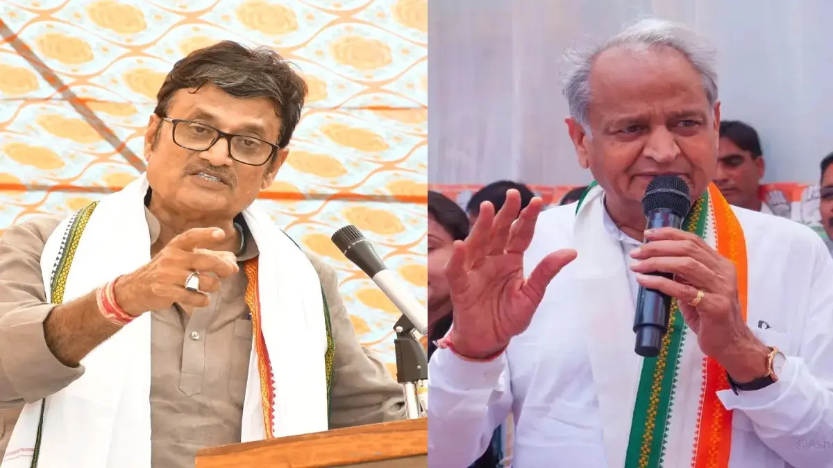 गहलोत के नकारा, निकम्मा, गद्दार वाले बयान पर भाजपा का पलटवार