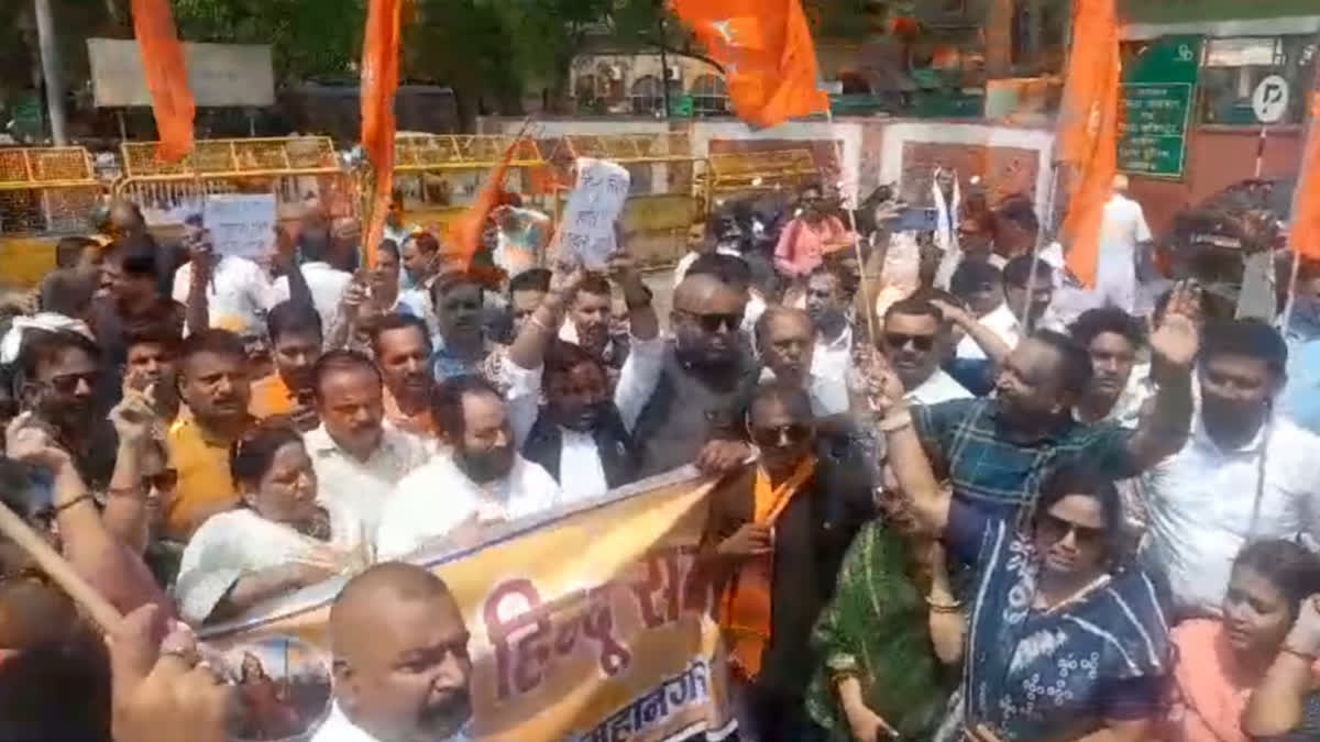 राहुल गांधी के बयान पर अजमेर में विरोध प्रदर्शन: डिप्टी मेयर और SHO के बीच बहस