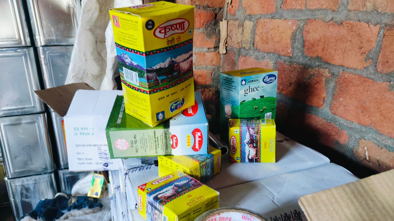 जयपुर में नकली घी बनाने की फैक्ट्री पकड़ी