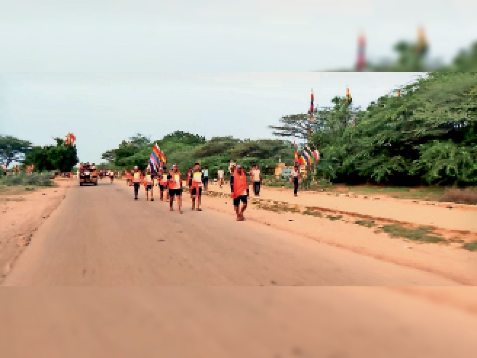 रामदेवरा यात्रा पर निकले 150 पदयात्री, चार दिन बाद करेंगे दर्शन