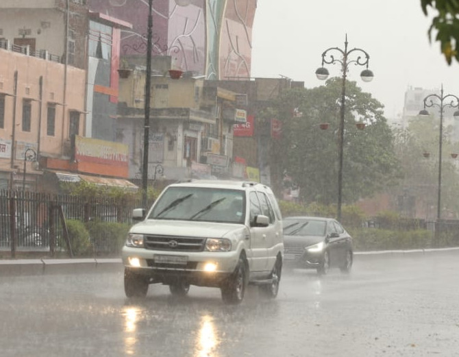 ‘तूफान मोंथा’: राजस्थान में 27-30 अक्टूबर तक बारिश का अलर्ट
