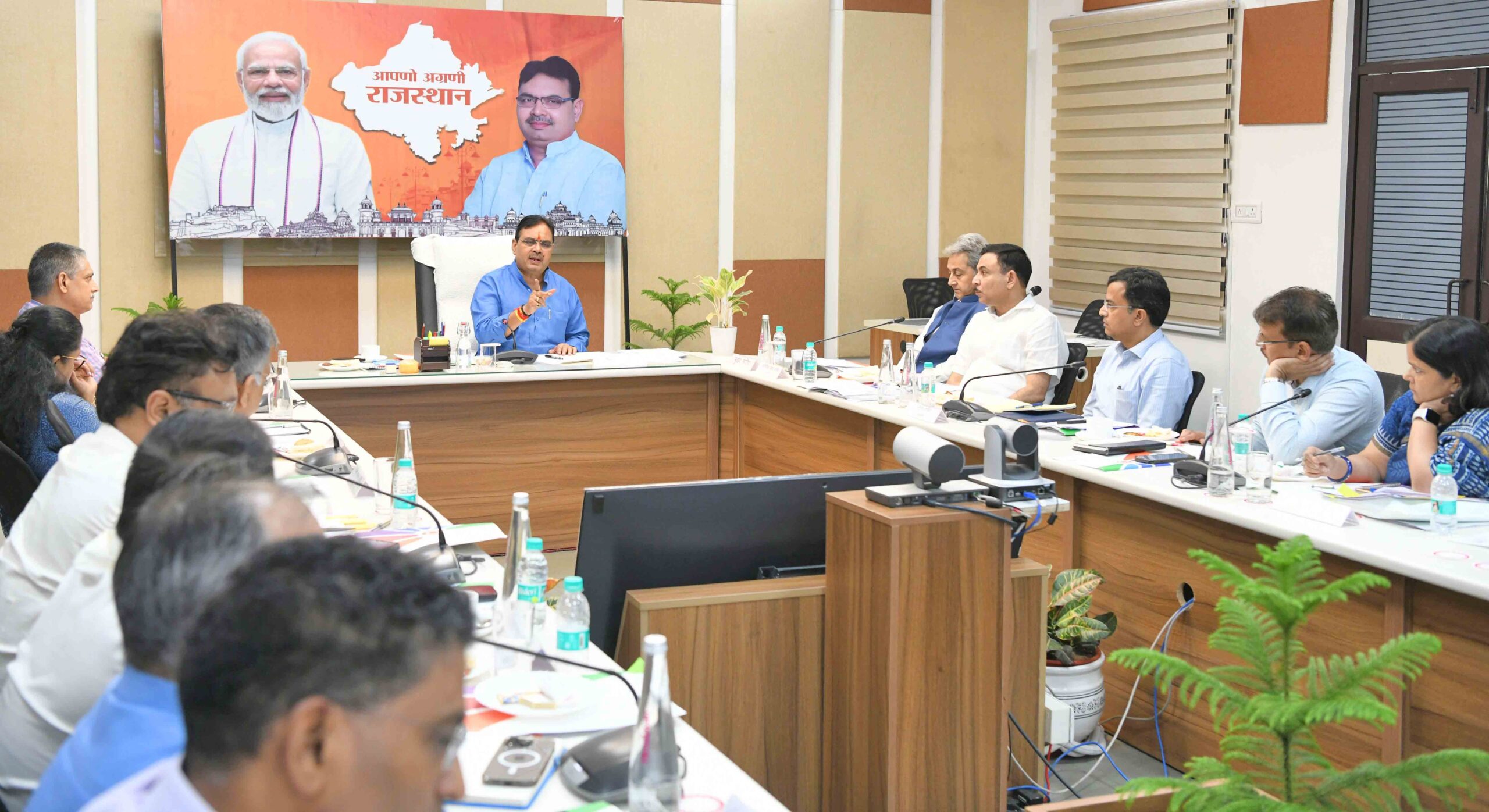 राइजिंग राजस्थान समिट 2024: मुख्यमंत्री  ने तैयारियों की समीक्षा की