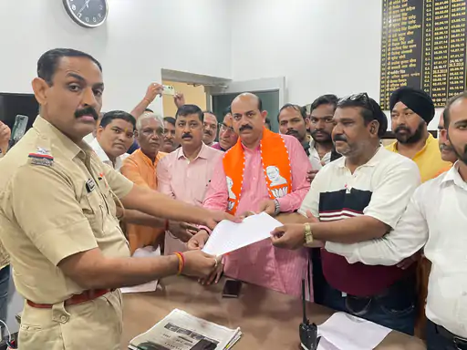 भाजपा नेताओं ने राहुल गांधी के खिलाफ अजमेर थाने में शिकायत दी