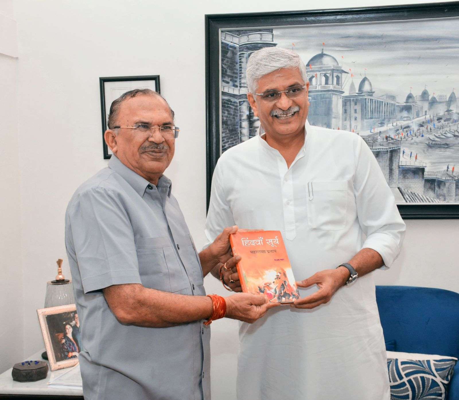 राजस्थान विधानसभा अध्यक्ष वासुदेव देवनानी की केंद्रीय मंत्रियों से मुलाकात