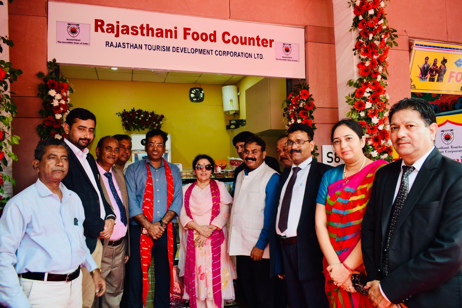राजस्थानी फूड शॉप का सेंट्रल विस्टा में शुभारंभ