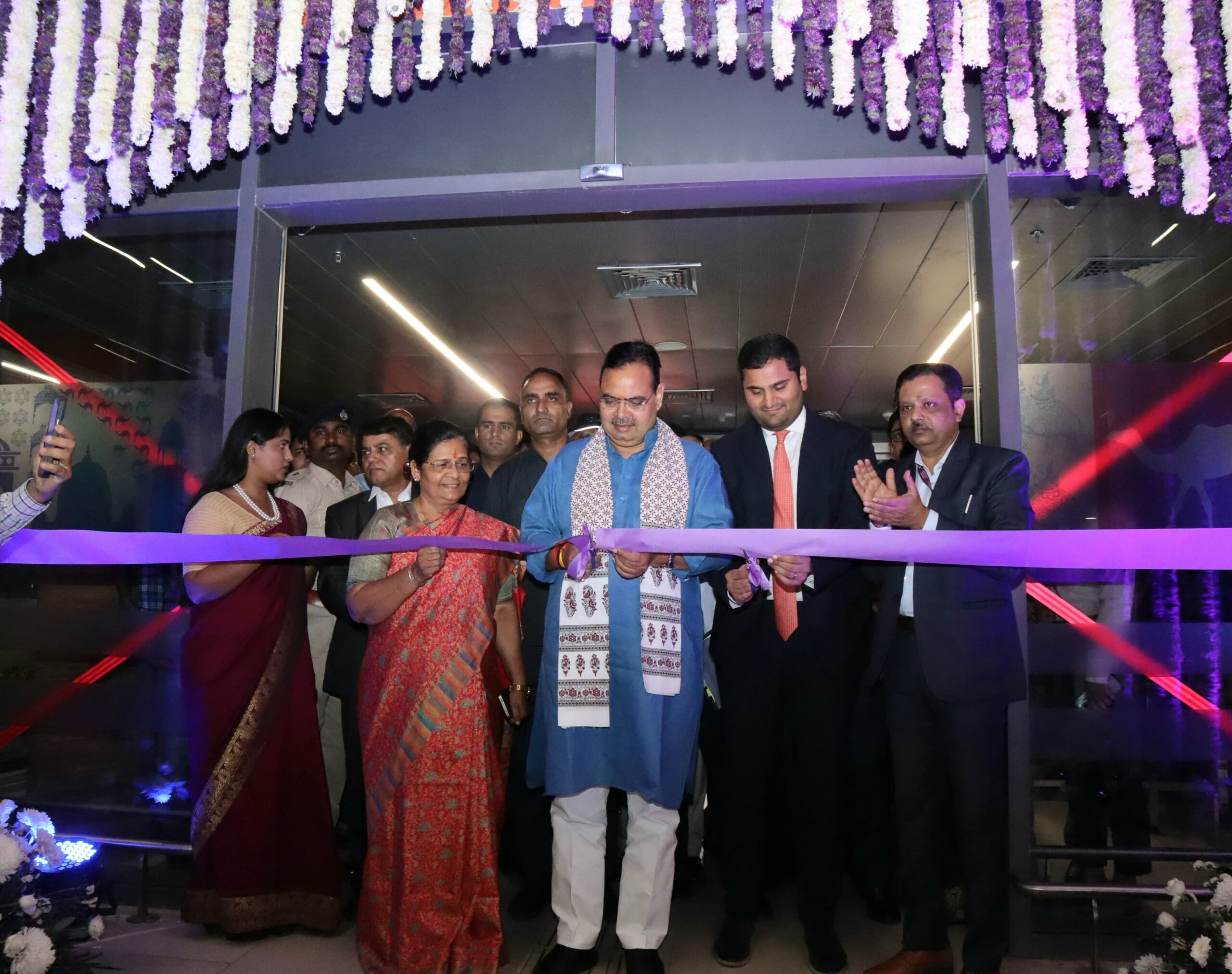 मुख्यमंत्री ने किया जयपुर टर्मिनल-1 का उद्घाटन