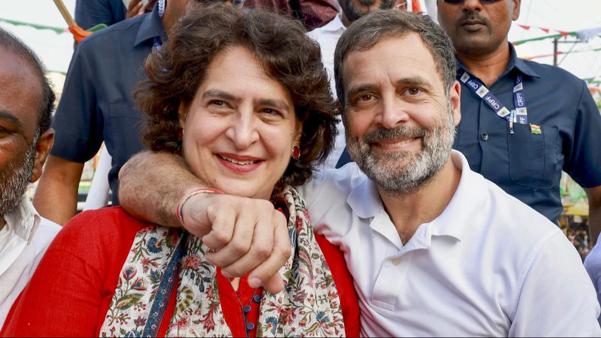 राहुल गांधी और प्रियंका अचानक पहुंचे जयपुर, फिर तुरंत हुए रवाना