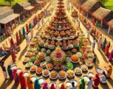 अन्नकूट उत्सव: छप्पन भोग, गायों की रेस से सजी अनोखी परंपराएँ