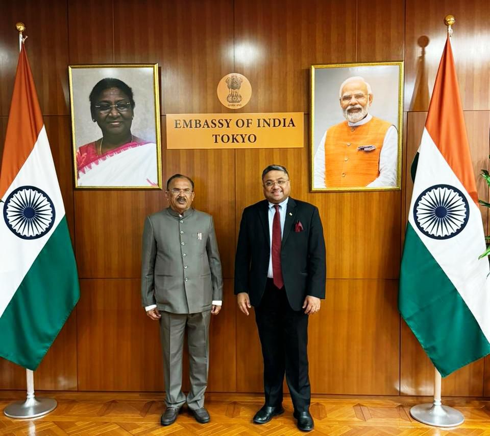 जापान में वासुदेव देवनानी का सम्मान: भारत-जापान संबंधों को नई दिशा