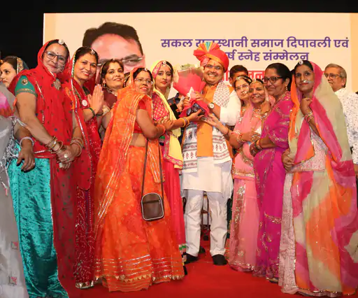 सीएम भजनलाल शर्मा बोले: “हनुमान जी की मुष्ठिका दिखाइए, पंजा नहीं”