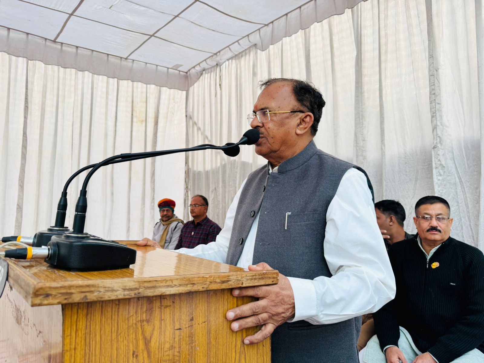 भ्रष्टाचार और भूमाफिया पर कड़ी कार्रवाई: वासुदेव देवनानी का बड़ा बयान