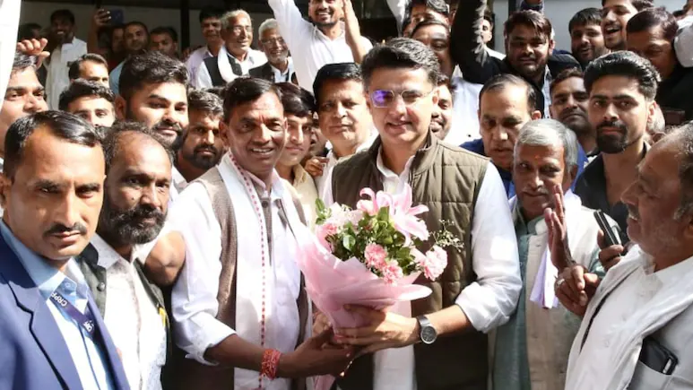 दौसा उपचुनाव में डीसी बैरवा की जीत,पायलट ने बढ़ाया कार्यकर्ताओं का