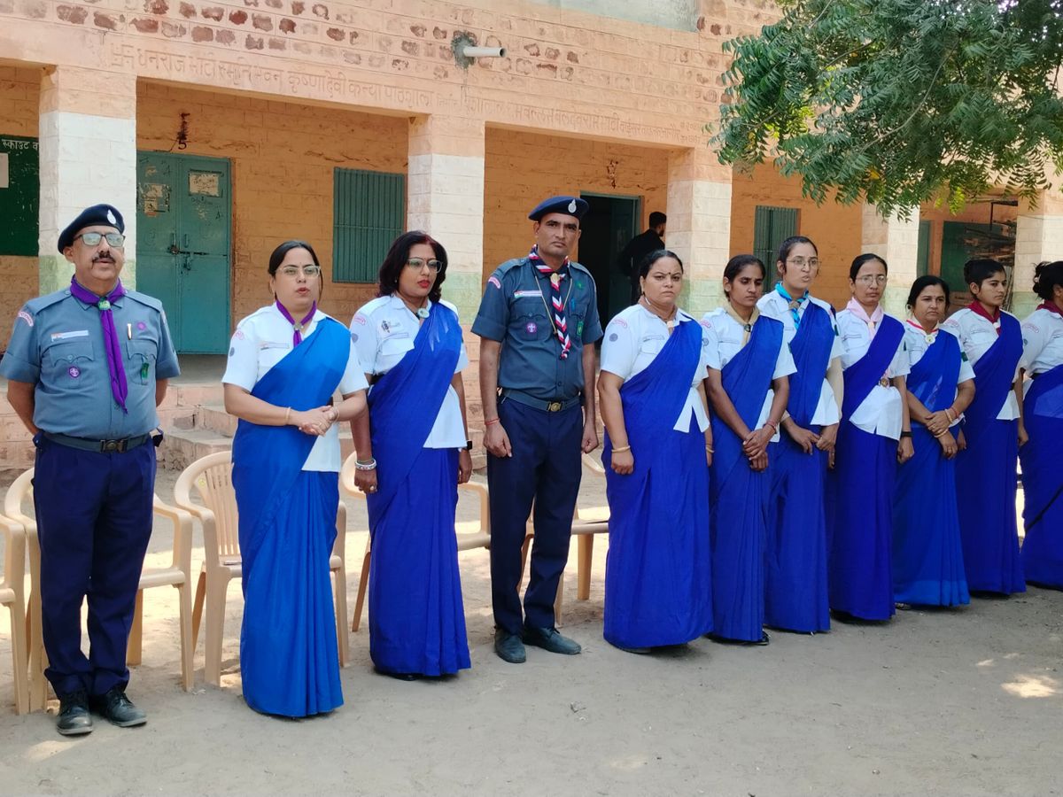 नागौर में 116 गाइड का राज्य स्तरीय परीक्षण शिविर शुरू