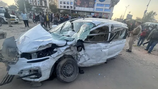 मुख्यमंत्री भजनलाल शर्मा के काफिले में टैक्सी की घुसपैठ: ASI की मौत