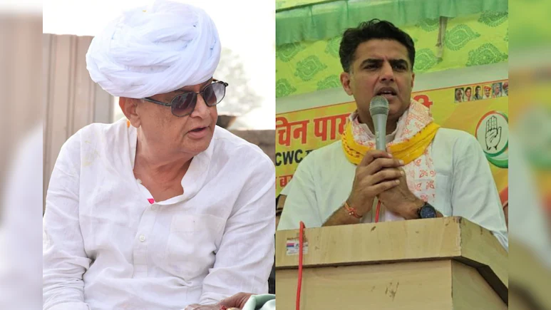 किरोड़ी लाल मीणा को कांग्रेस और सचिन पायलट का समर्थन