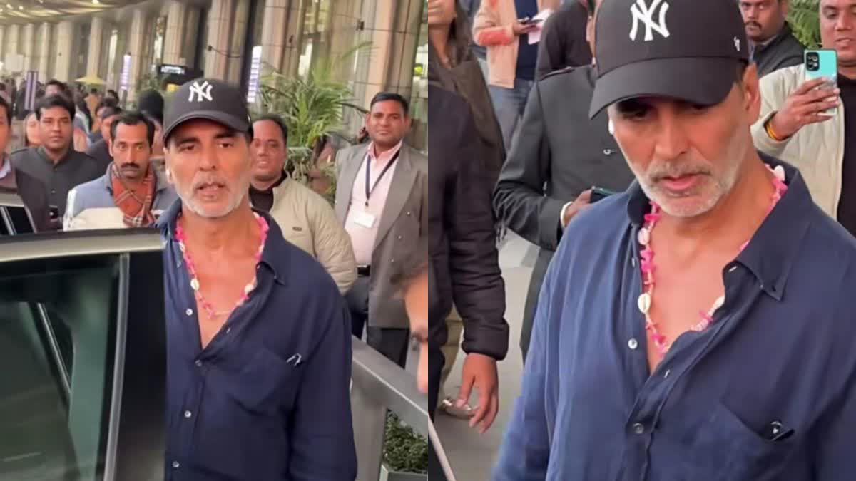 अक्षय कुमार का जयपुर दौरा: आमेर महल में फैंस की भीड़