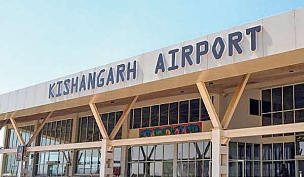 किशनगढ़ एयरपोर्ट से इंडिगो की फ्लाइट का आगाज