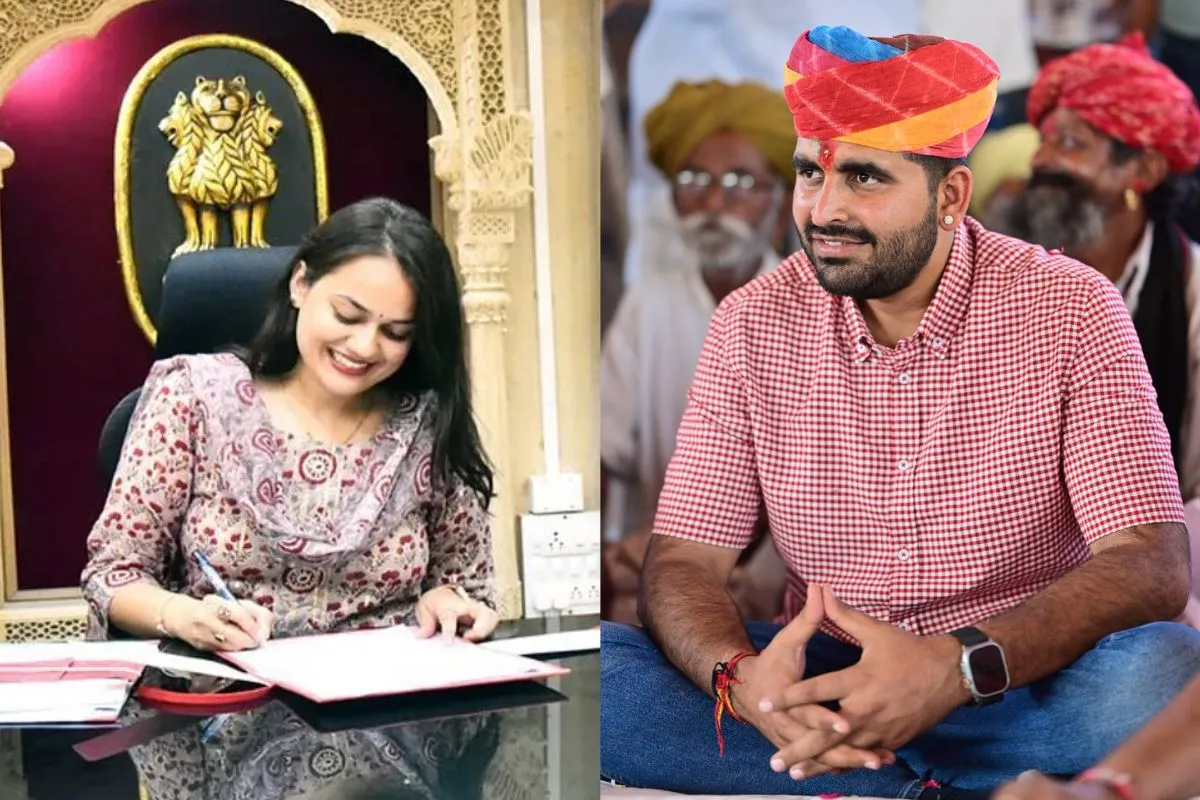 टीना डाबी और विधायक रवींद्र भाटी रोहड़ी महोत्सव पर आमने-सामने