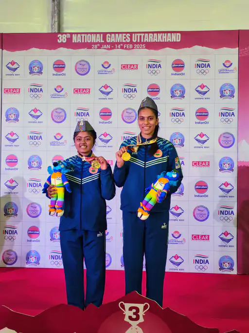 अजमेर की तमन्ना और पायल ने 38वें राष्ट्रीय खेलों में जीता कांस्य पदक