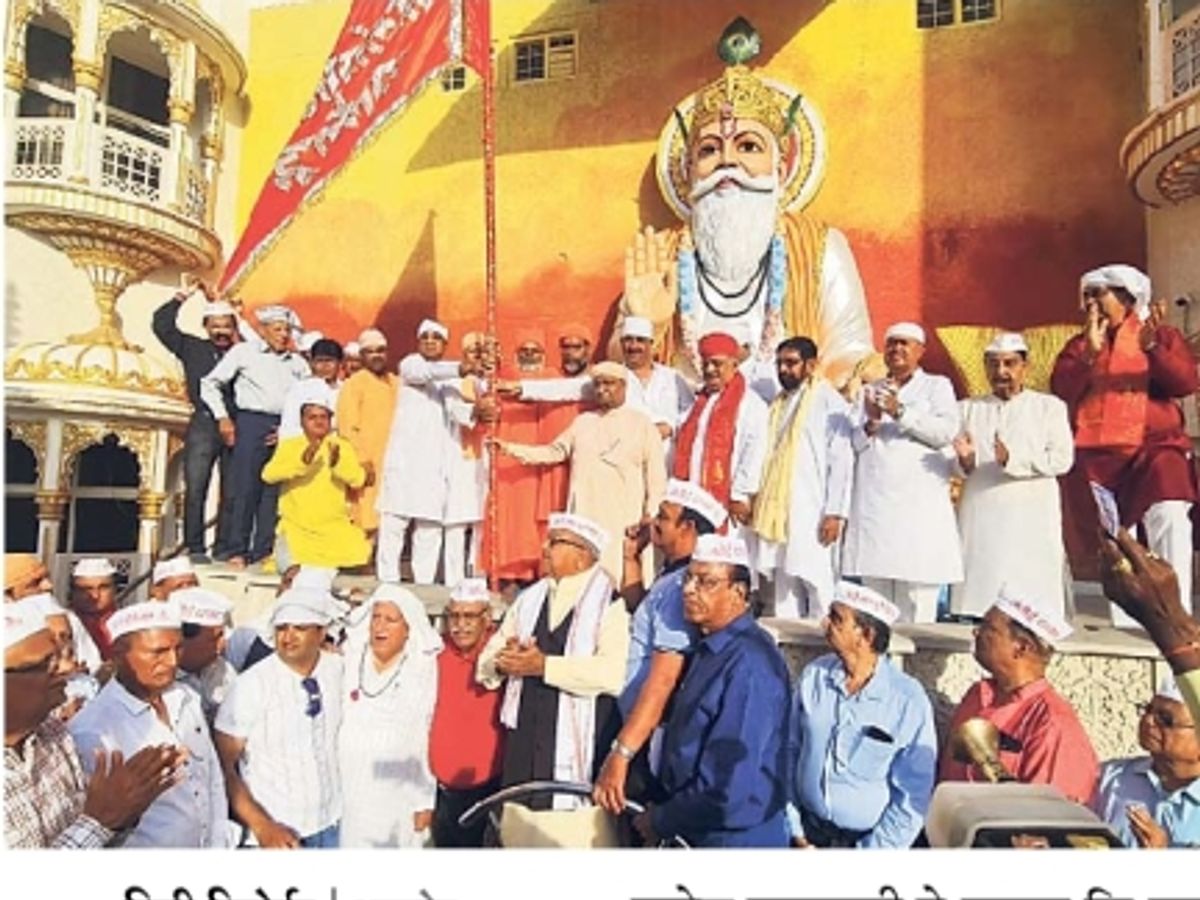 अजमेर में धर्मध्वजा कर चेटीचंड पखवाड़े की शुरुआत