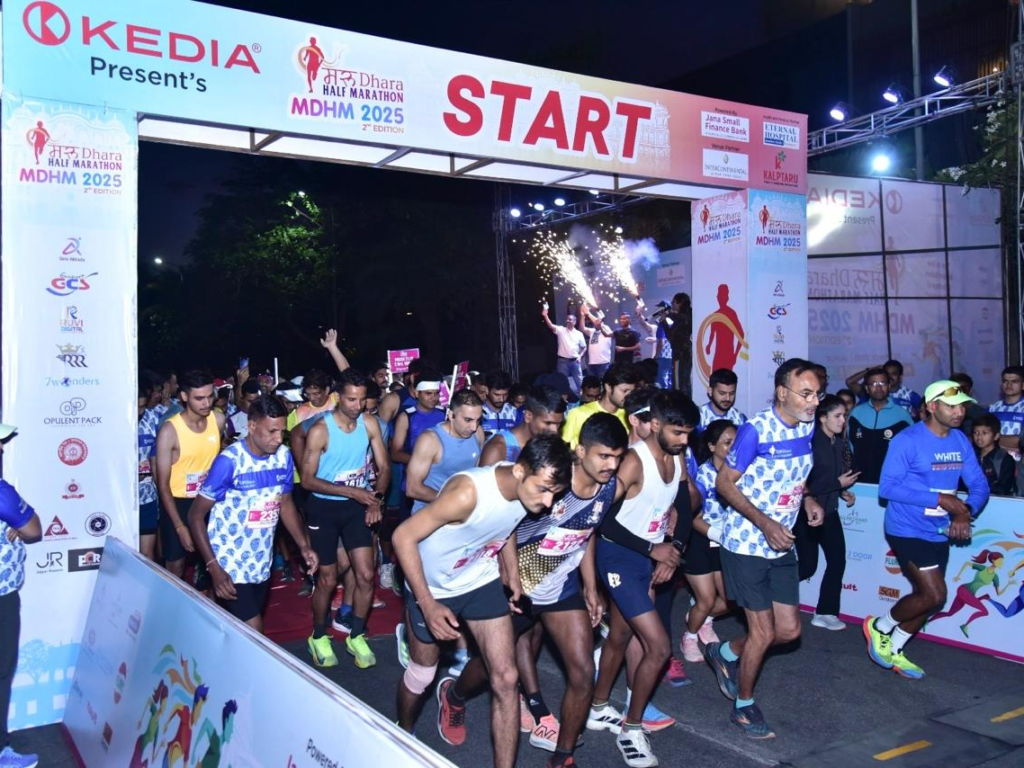 राजस्थान दिवस पर मरुधरा हाफ मैराथन का आयोजन