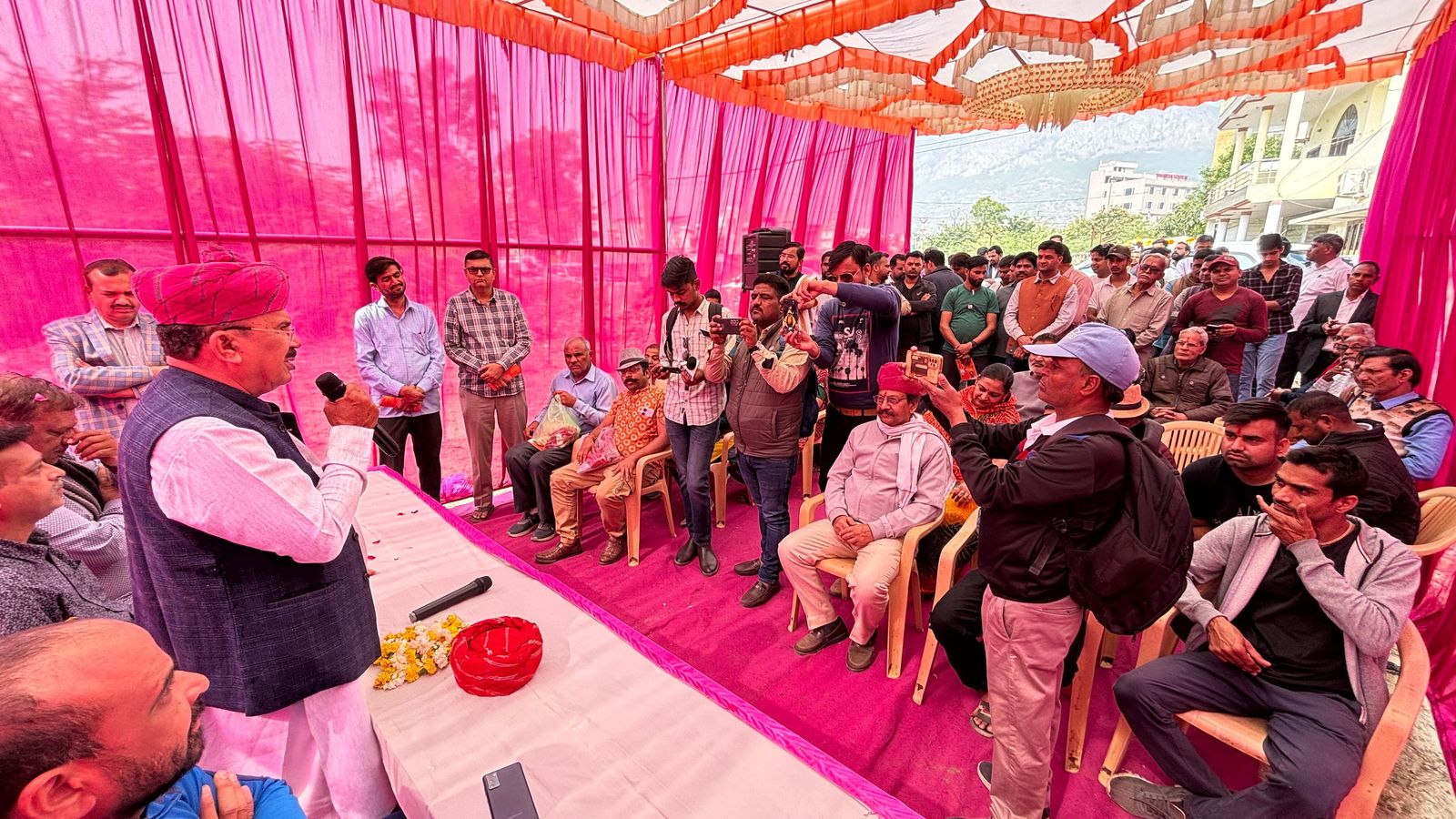 अजमेर के विकास को मिली रफ्तार, सड़क निर्माण कार्य का शुभारंभ