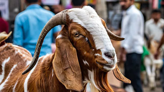 अजमेर में बकरीद के लिए तैयार हुए खास नस्ल के बकरे