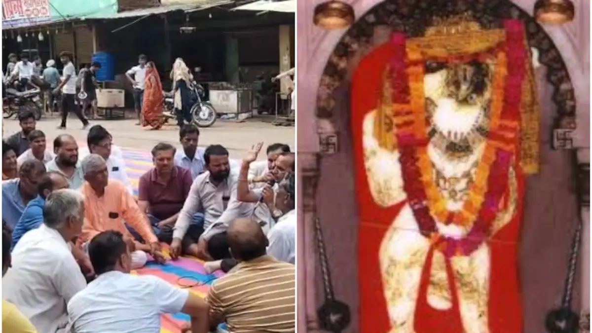 मेहंदीपुर बालाजी में बिजली संकट पर बाजार बंद