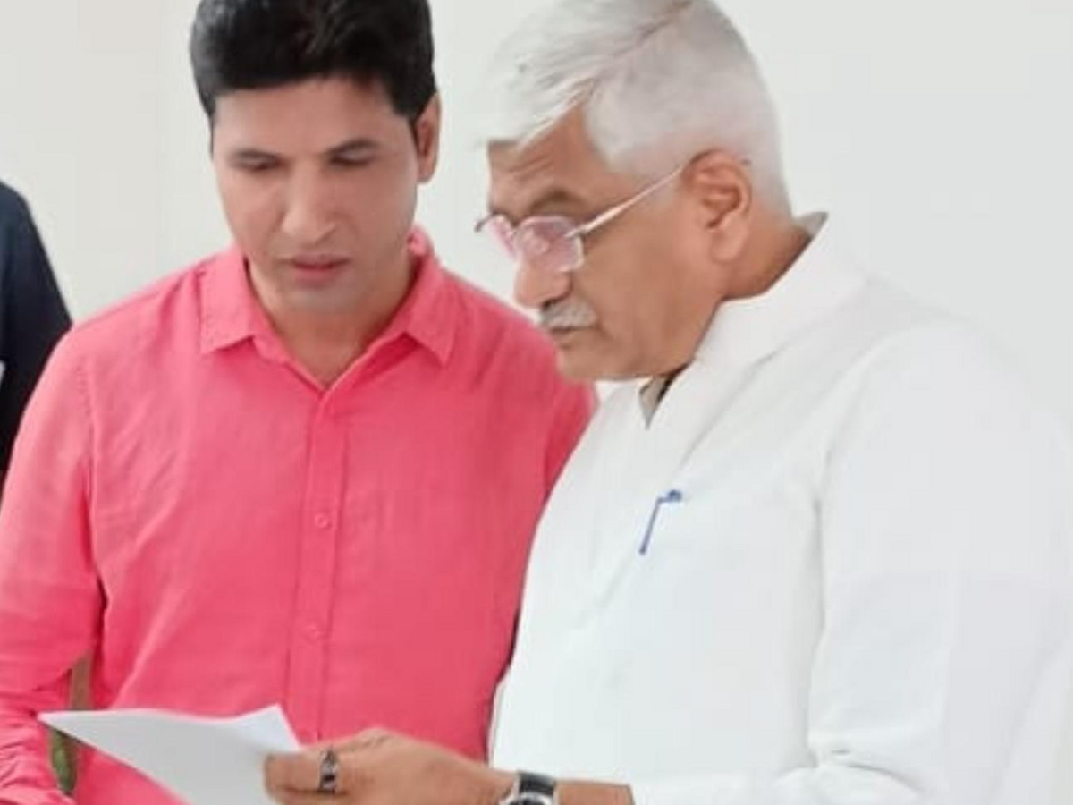 भारत की मूल संस्कृति के संरक्षण को लेकर संस्कृति मंत्री से मिले जीतेंद्र शर्मा