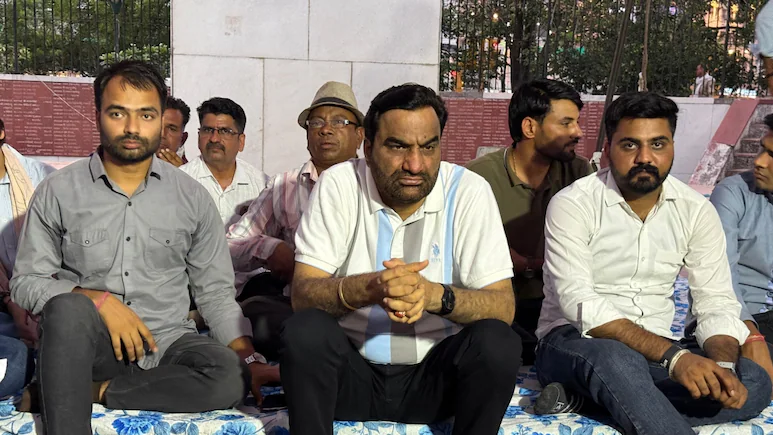 SI भर्ती घोटाले पर गरजे हनुमान बेनीवाल,  रेलवे ट्रैक जाम की चेतावनी