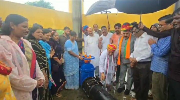 2000 करोड़ के टेंडर से मिलेगा 24 घंटे पानी, अजमेर में दो उच्च जलाशयों का लोकार्पण