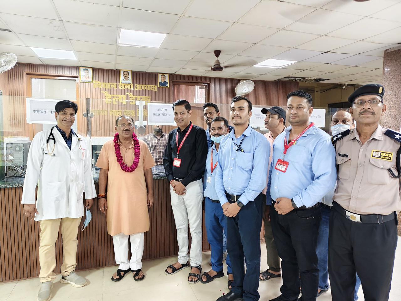 जेएलएन अस्पताल में गंभीर मरीजों को मिल रही तत्काल सहायता