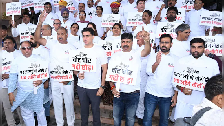 विधानसभा मे झालावाड़ हादसे पर श्रद्धांजलि न देने पर हंगामा