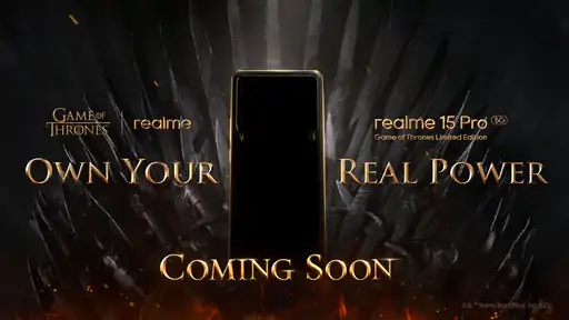 Realme 15 Pro Game of Thrones Edition लॉन्च को तैयार