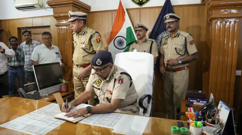 जयपुर के नए पुलिस कमिश्नर सचिन मित्तल ने संभाला कार्यभार, अपराध नियंत्रण पर रहेगा फोकस