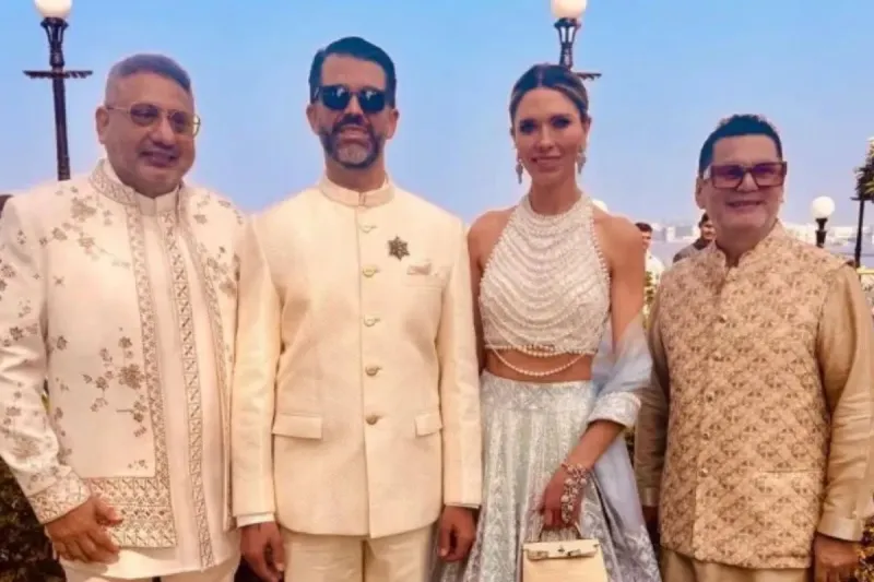 जगमंदिर में सजी शाही शादी: नेत्रा मंटेना और वामसी गडिराजू बने जीवनसाथी