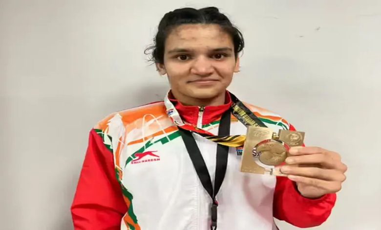 वर्ल्ड बॉक्सिंग कप में गोल्ड जीतकर कोटा लौटीं अरुंधति चौधरी, 9 किमी जुलूस से हुआ भव्य स्वागत