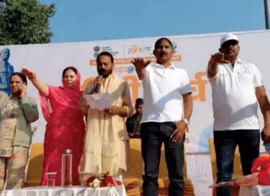 कोटा में सरदार पटेल की 150वीं जयंती पर भव्य पदयात्रा