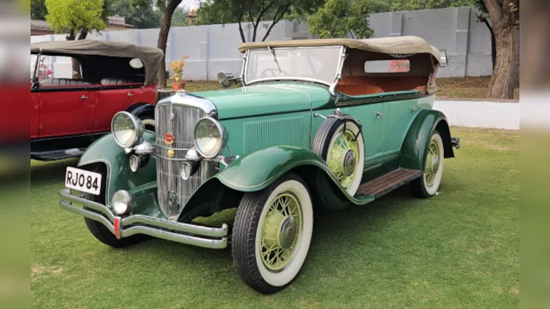 मेयो कॉलेज के 150 वर्ष पर विंटेज कार शो में चमकी शाही विरासत