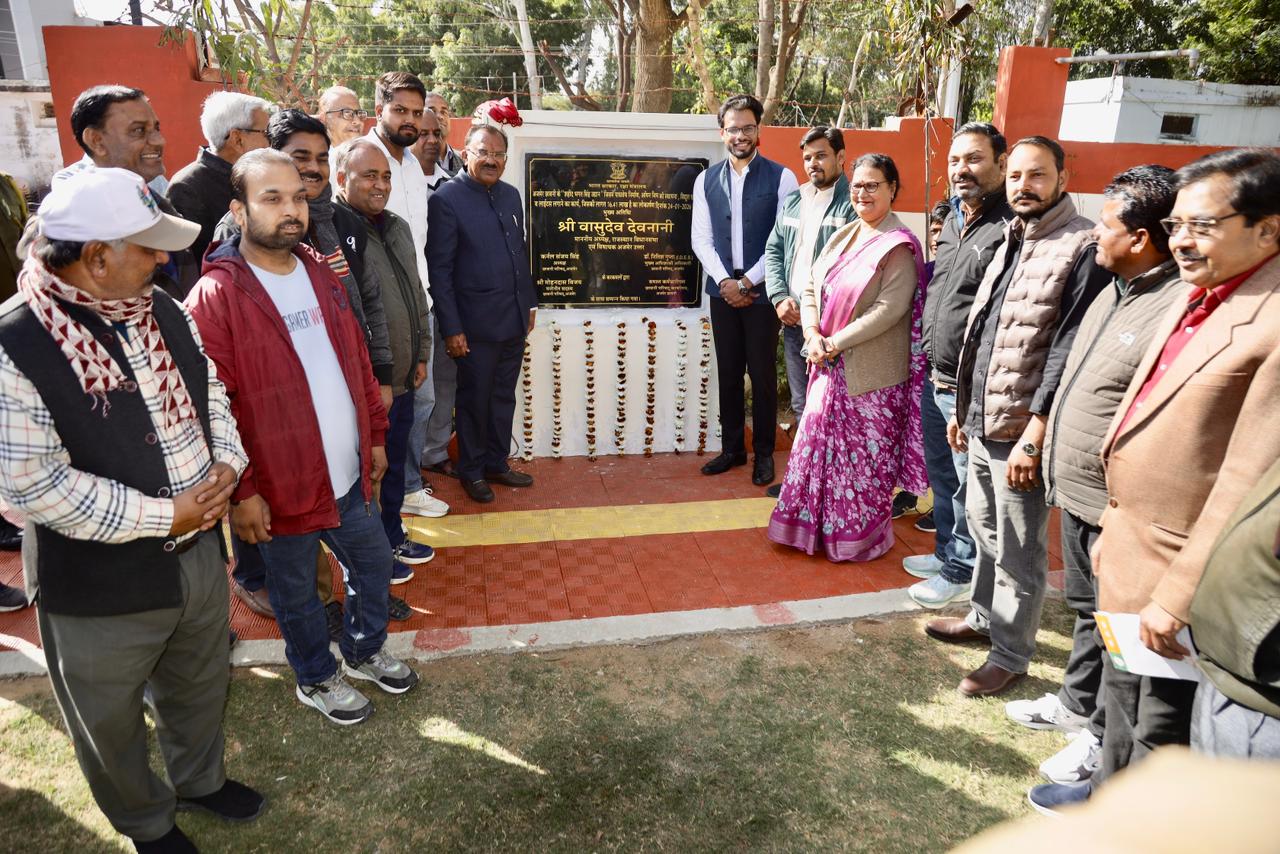 पलटन बाजार और छावनी क्षेत्र में  विधानसभा अध्यक्ष वासुदेव देवनानी ने ₹1.56 करोड़ के कार्यों का किया लोकार्पण-शुभारंभ