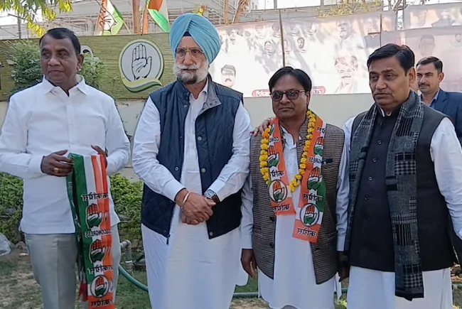 राजस्थान में BAP को बड़ा झटका, प्रो. मणिलाल गरासिया समेत कई नेता कांग्रेस में शामिल