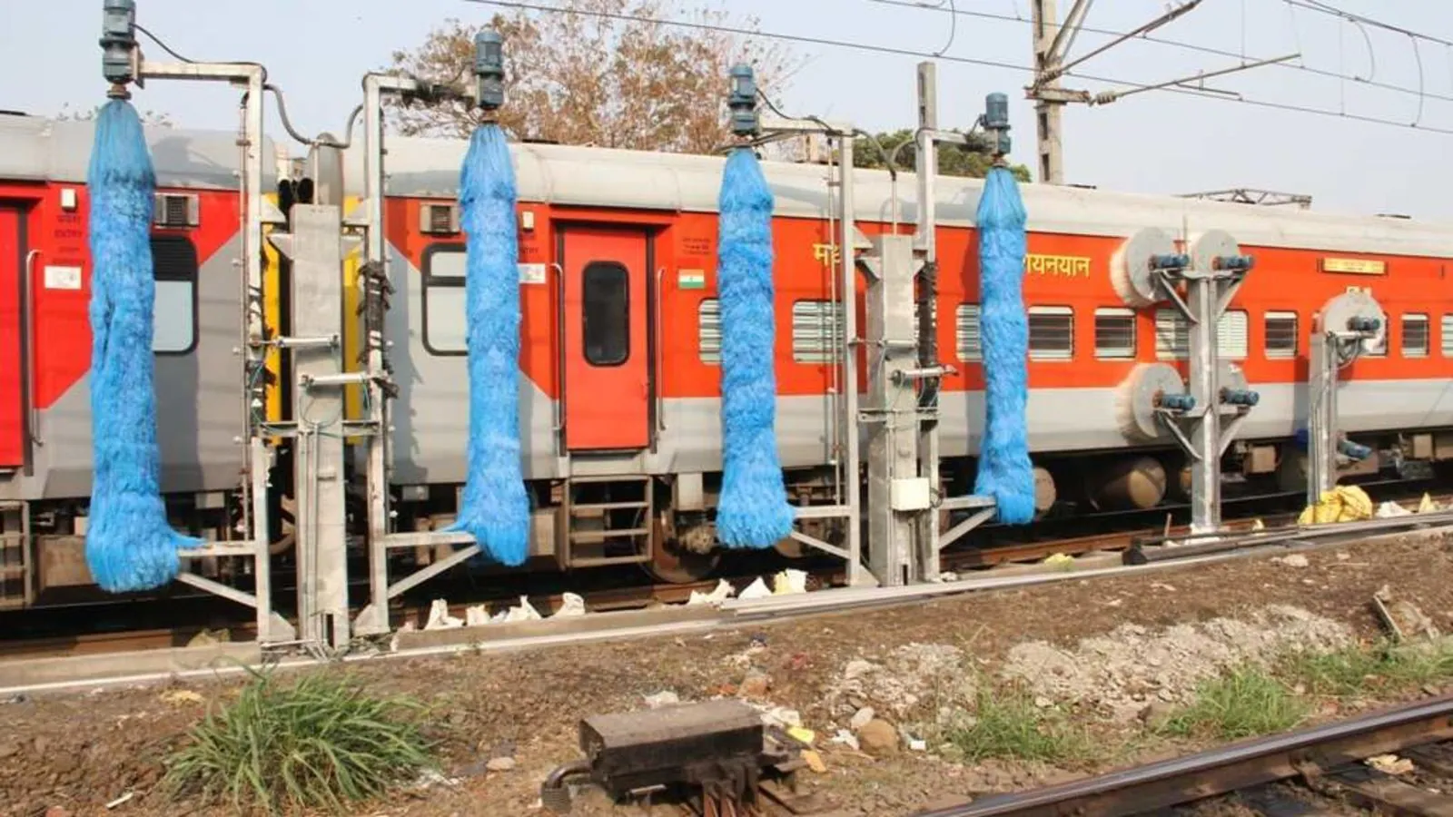 कोटा में देश का पहला स्वचालित लोको धुलाई प्लांट, 10 मिनट में इंजन साफ