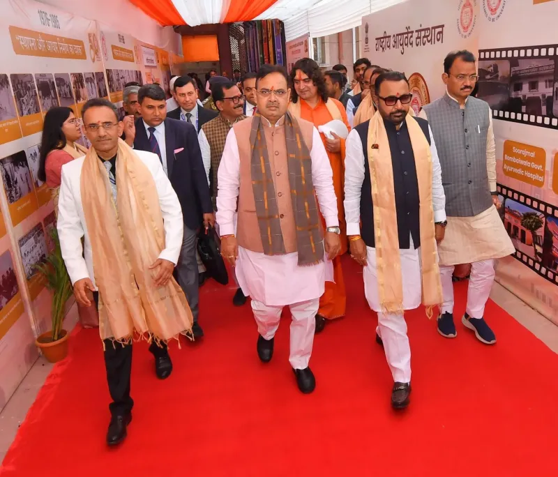 RGHS में धांधलियों पर CM भजनलाल का सख्त रुख, NIA समारोह में गिनाईं गड़बड़ियां