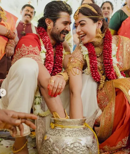 उदयपुर में अभिनेता विजय देवरकोंडा और रश्मिका मंदाना ने रचाई शादी