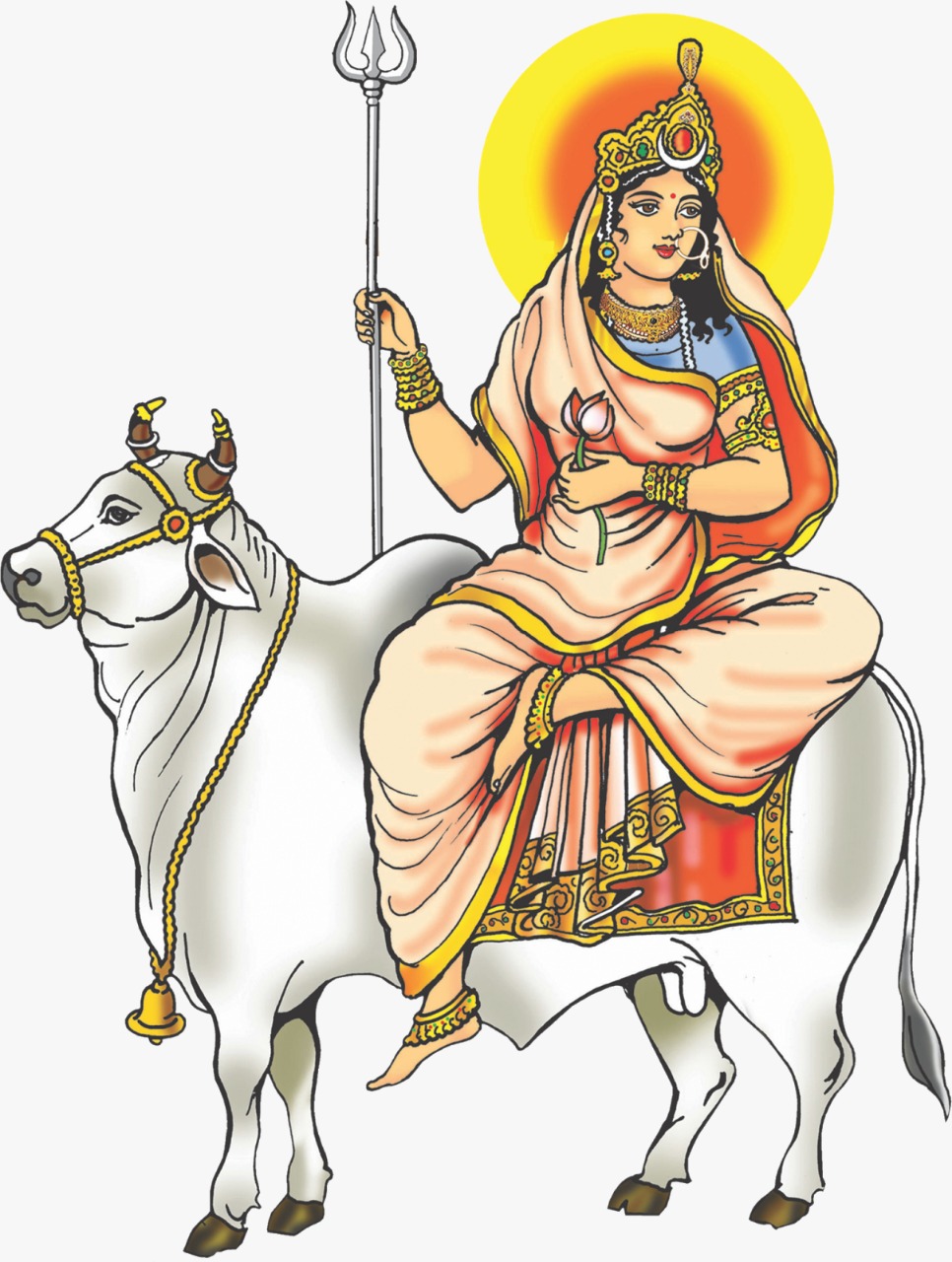 नवरात्रि का पहला दिन: मां शैलपुत्री की पूजा