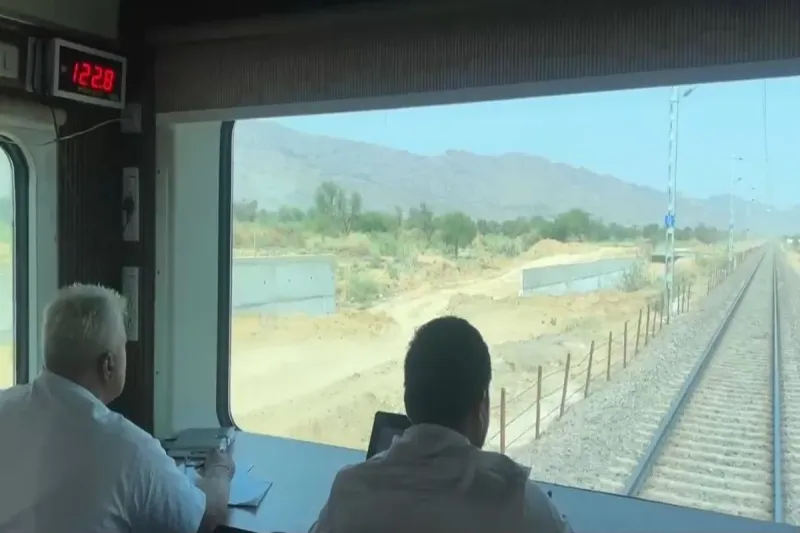 समदड़ी मोदरान रेलखंड पर स्पीड ट्रायल सफल