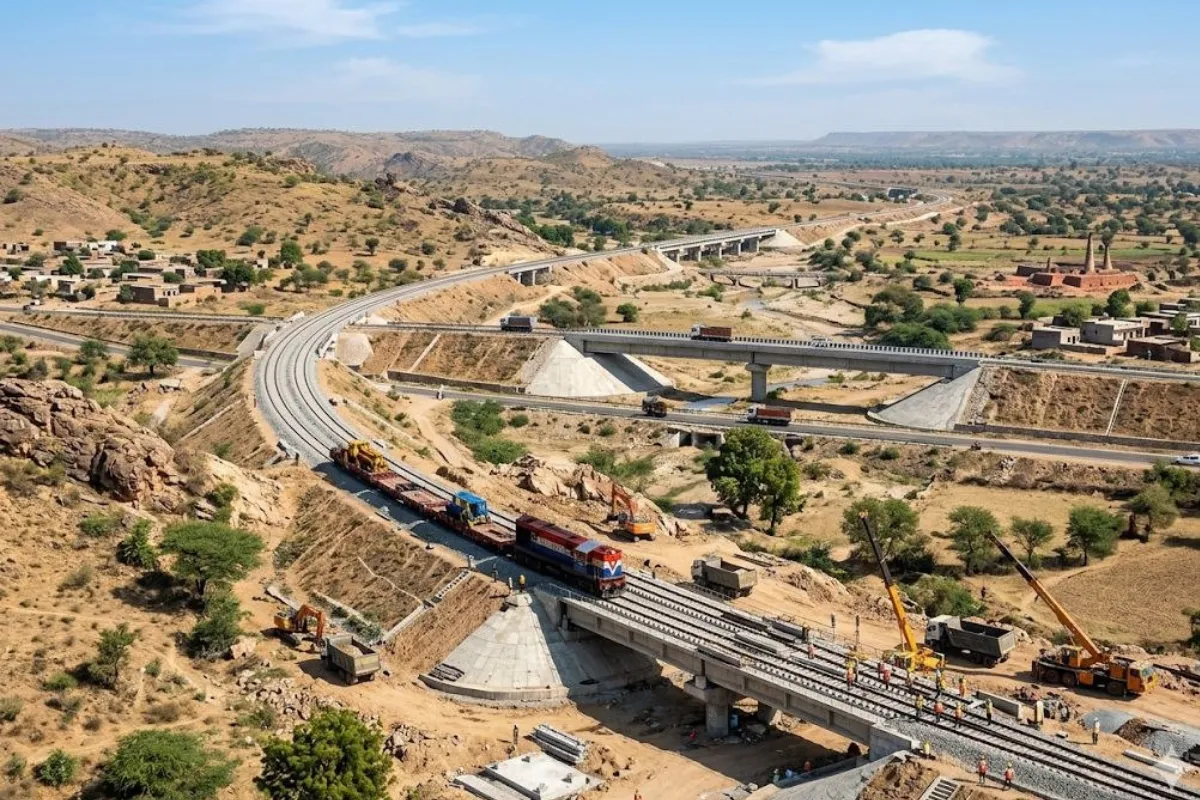 बड़ी सादड़ी-नीमच ब्रॉडगेज लाइन का काम तेज, 2026 तक पूरा होने का लक्ष्य